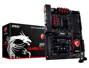 MSI, Z97 GAMING 9 AC motherboard, Hi-Fi gaming audio